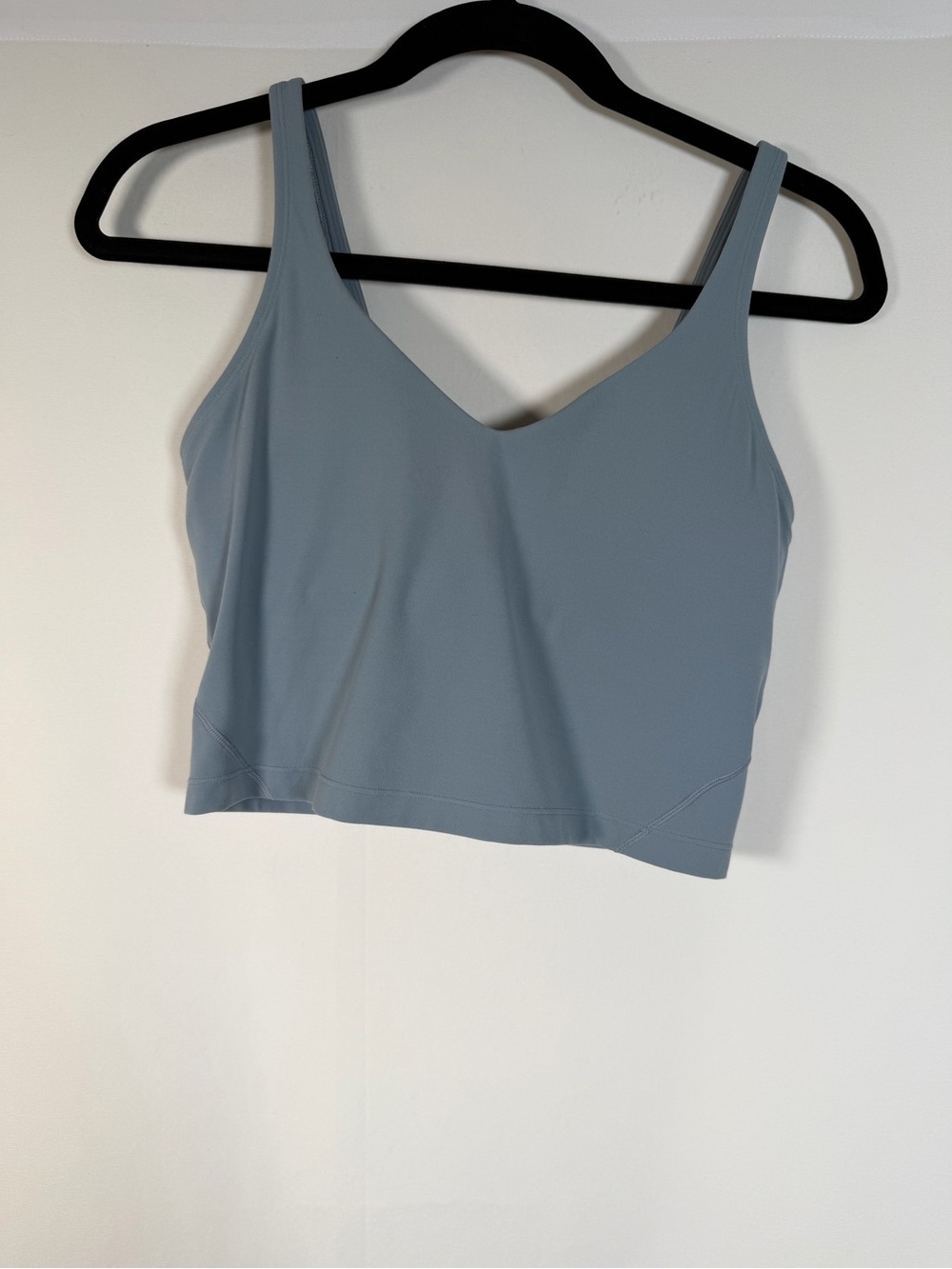 Lululemon Align Light Blue Cropped Tank Top sz 8